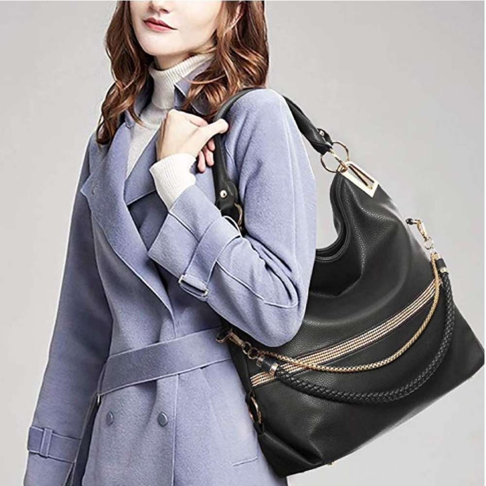 DASIEN hobo/shoulder bag. Vegan leather